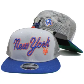 1987 Mets Grey Mesh - New Era Snapback