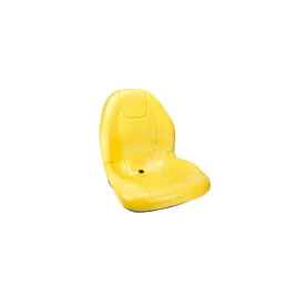 20" High Back Seat Durable Comfortable Foam 149 Series Yellow Seat For Mowers