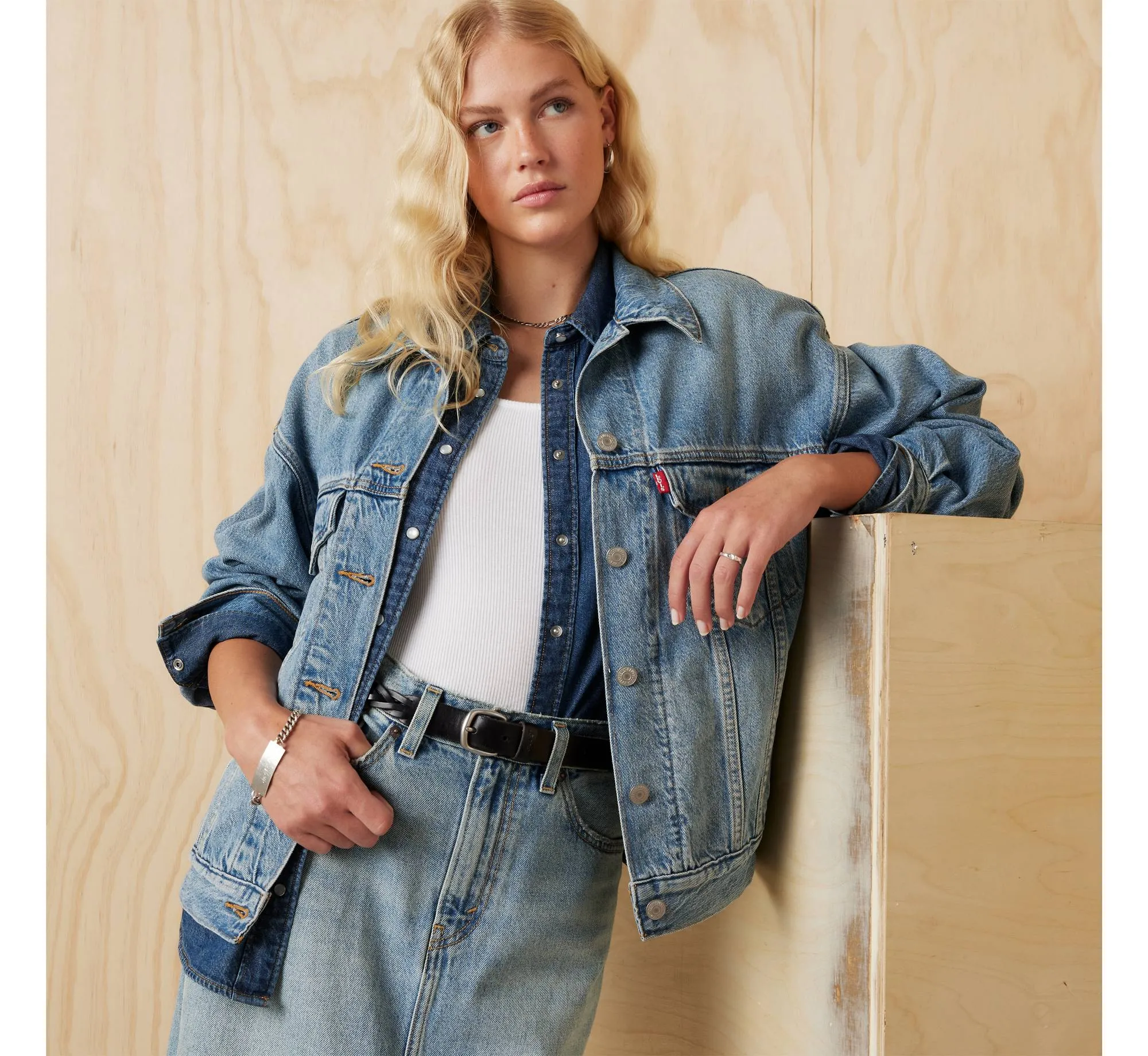 90's Trucker Denim Jacket