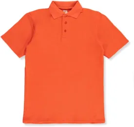 A  Adult School Uniform 3 Button Polo