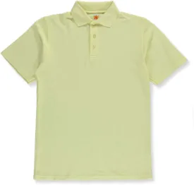 A  Adult School Uniform 3 Button Polo