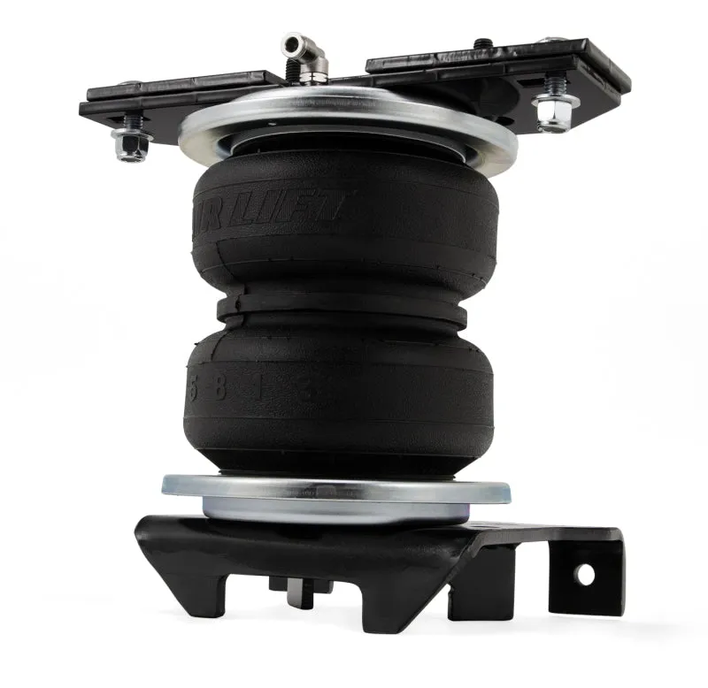 Air Lift Loadlifter 5000 Rear Air Spring Kit - 5000 lb Capacity - Black Powder Coat Brackets - Dodge Ram Fullsize Truck 2011-18