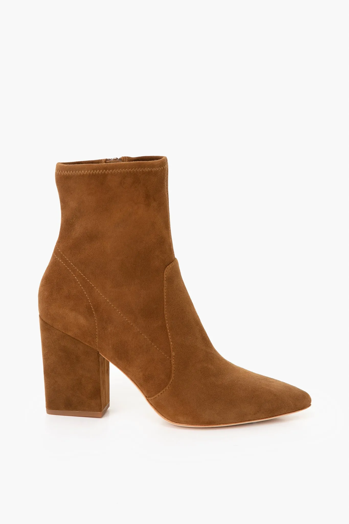 Cacao Isla Slim Ankle Booties