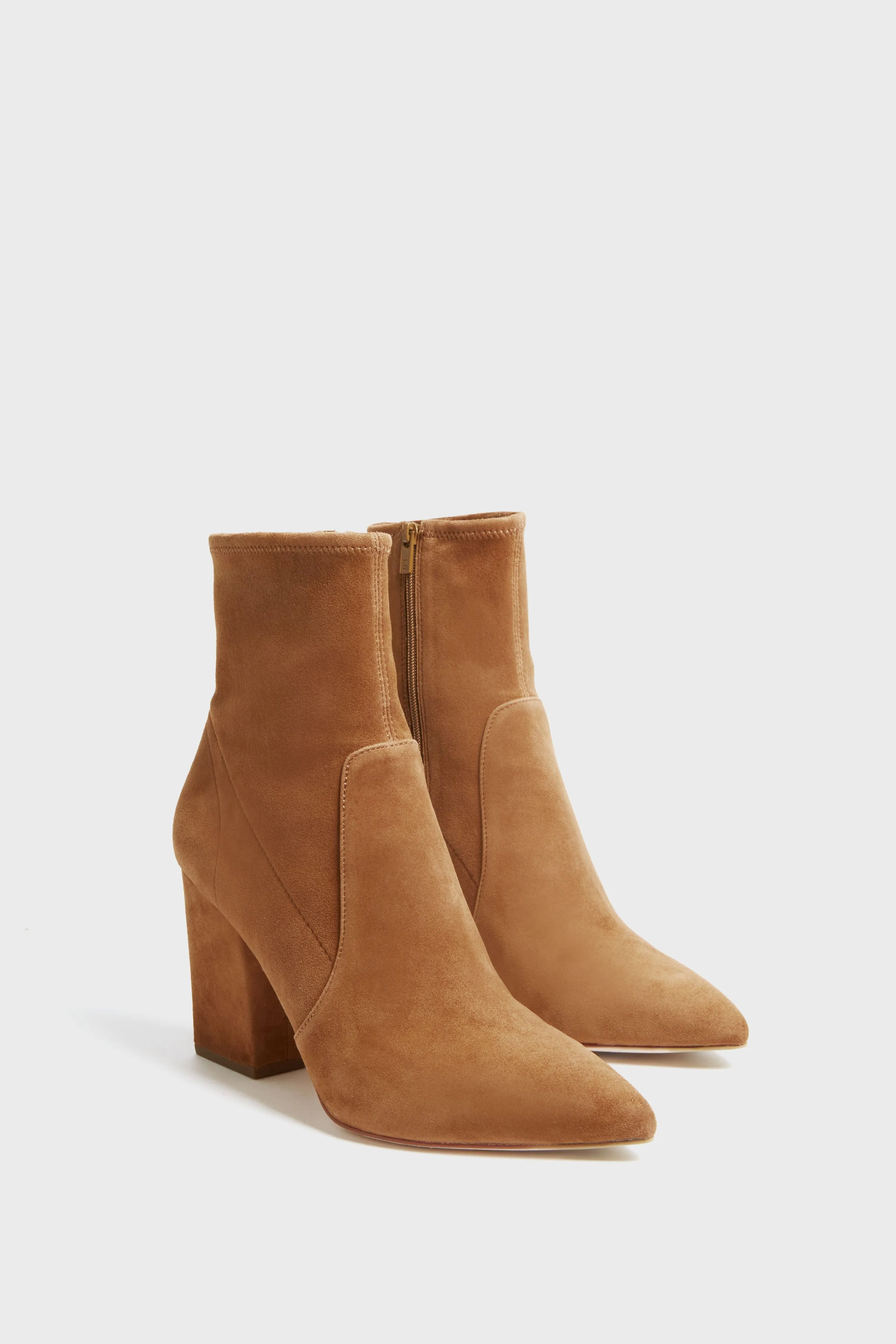 Cacao Isla Slim Ankle Booties