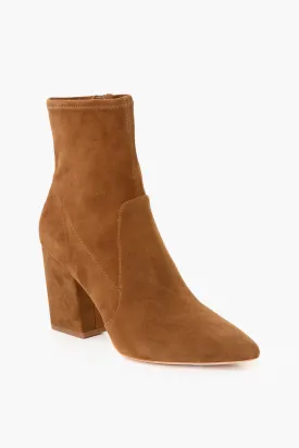 Cacao Isla Slim Ankle Booties