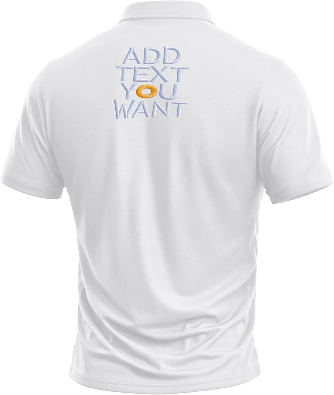 Custom Polo Shirts for Men Design Your Own Golf Jersey Personalized Print/Embroidered Text