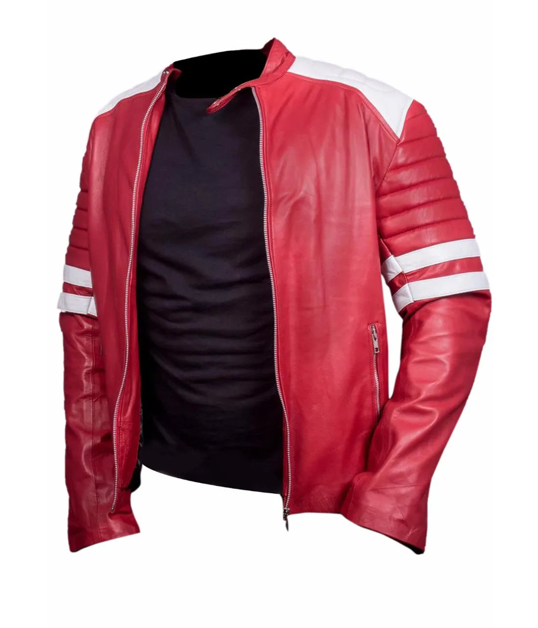 Fight Club Mayhem Leather Jacket
