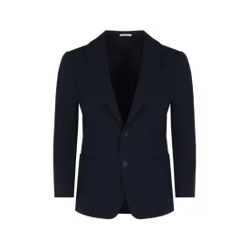 FRADI Cotton Jersey Jacket BLUE/NAVY REG