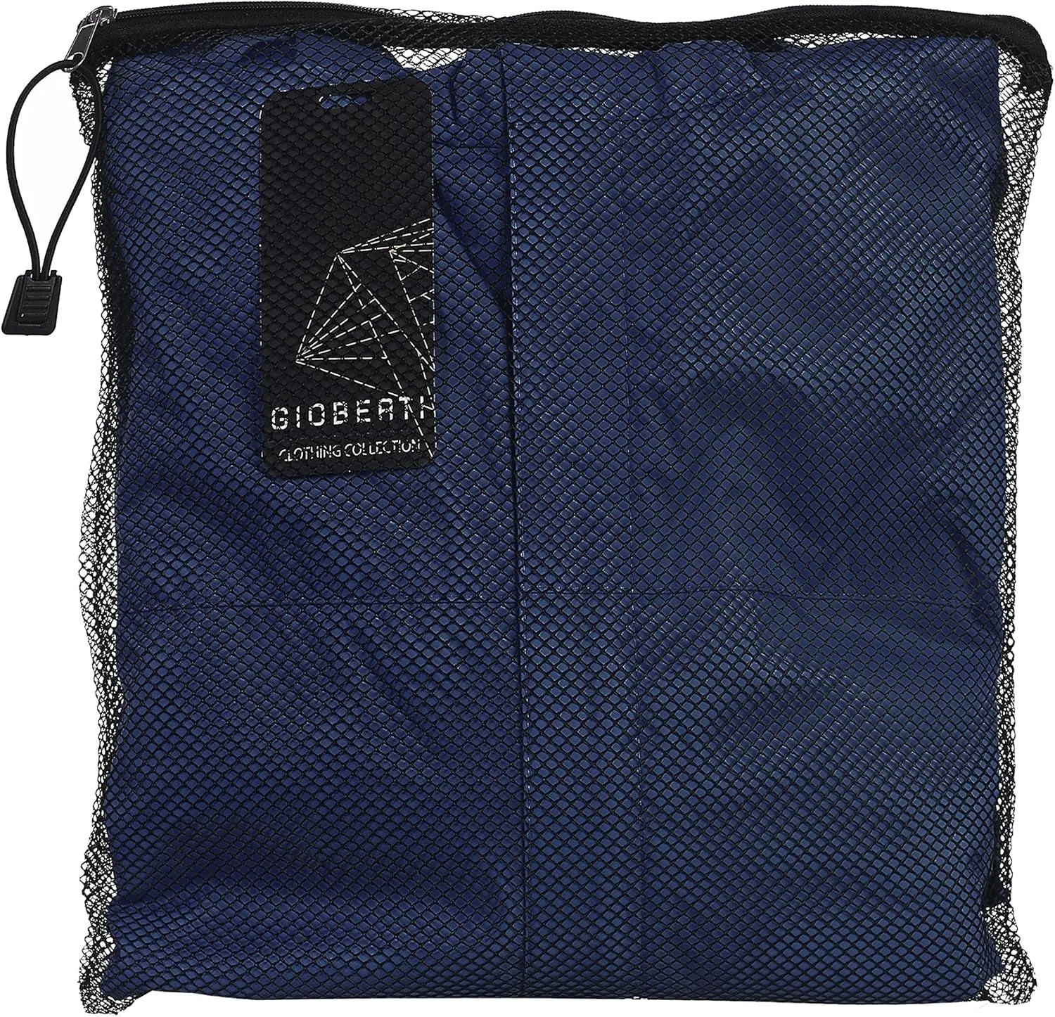 Gioberti Men's Waterproof Rain Jacket With Mesh Lining and Carrying Bag