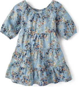 Gymboree Girls' and Toddler Short Sleeve Tiered Dresses