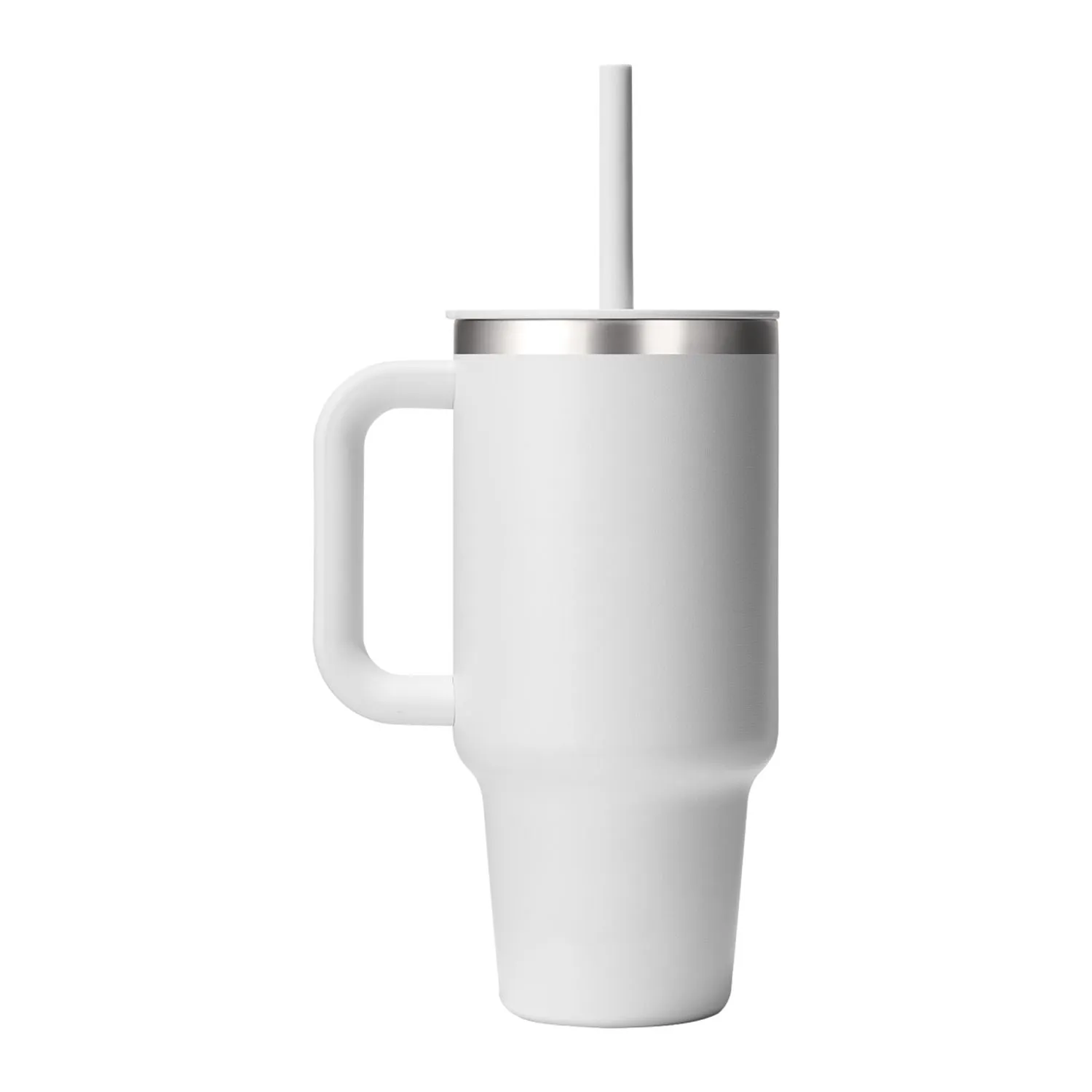 Hydro Flask All Around Travel 32oz Custom Tumblers with Straw, White