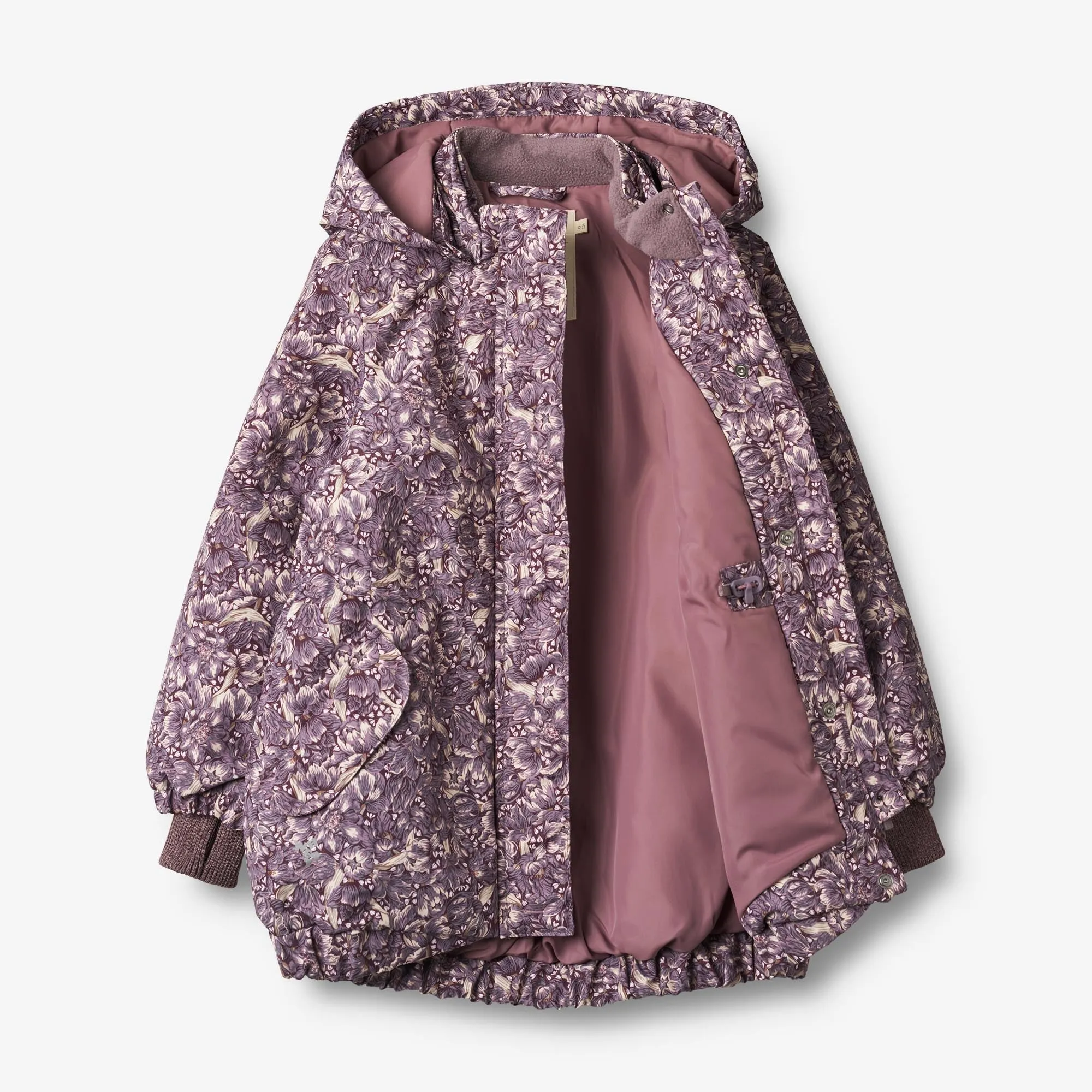 Jacket Tove Tech - purple tulips