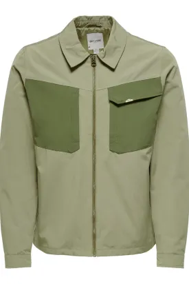 Jayden zip jacket - Green