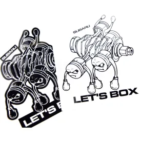Let's Box Decals