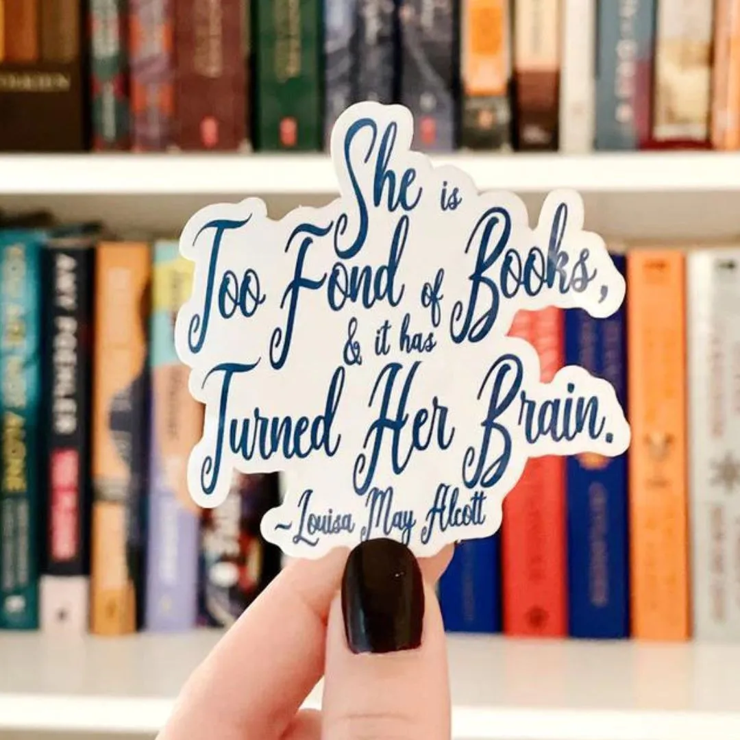 Louisa May Alcott Sticker