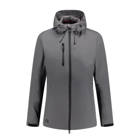 Lucia Grey/Black Women's Rain Jacket