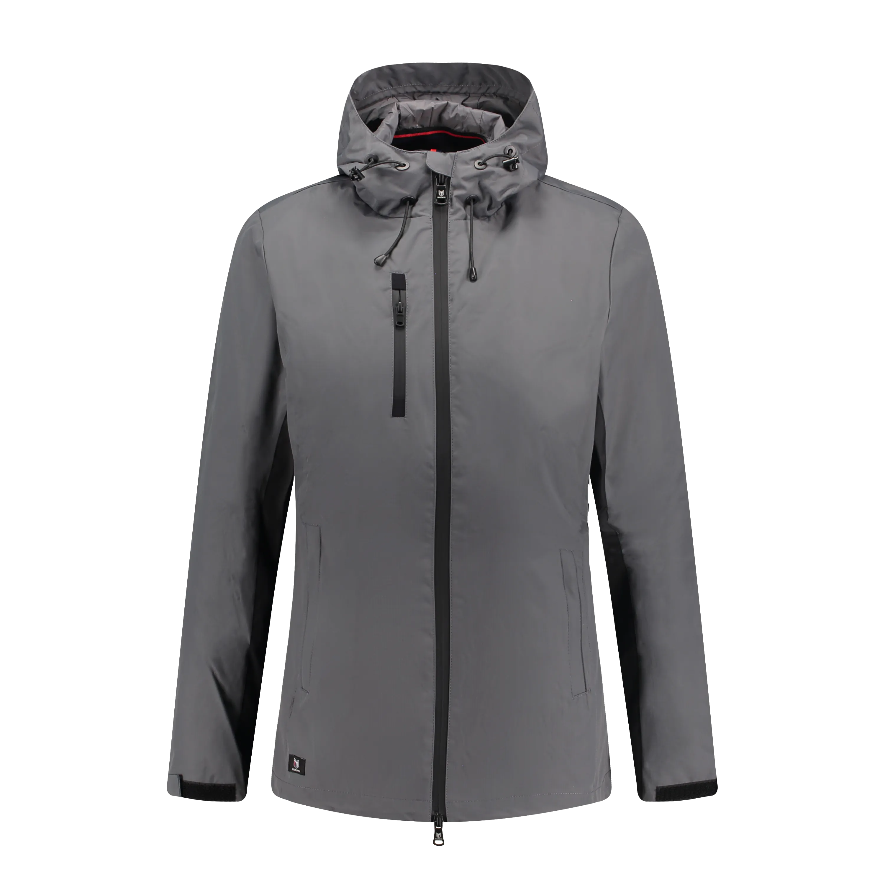 Lucia Grey/Black Women's Rain Jacket