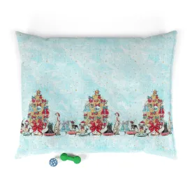 Luxury Pet Bed, feather soft fleece Christmas, Nutcracker