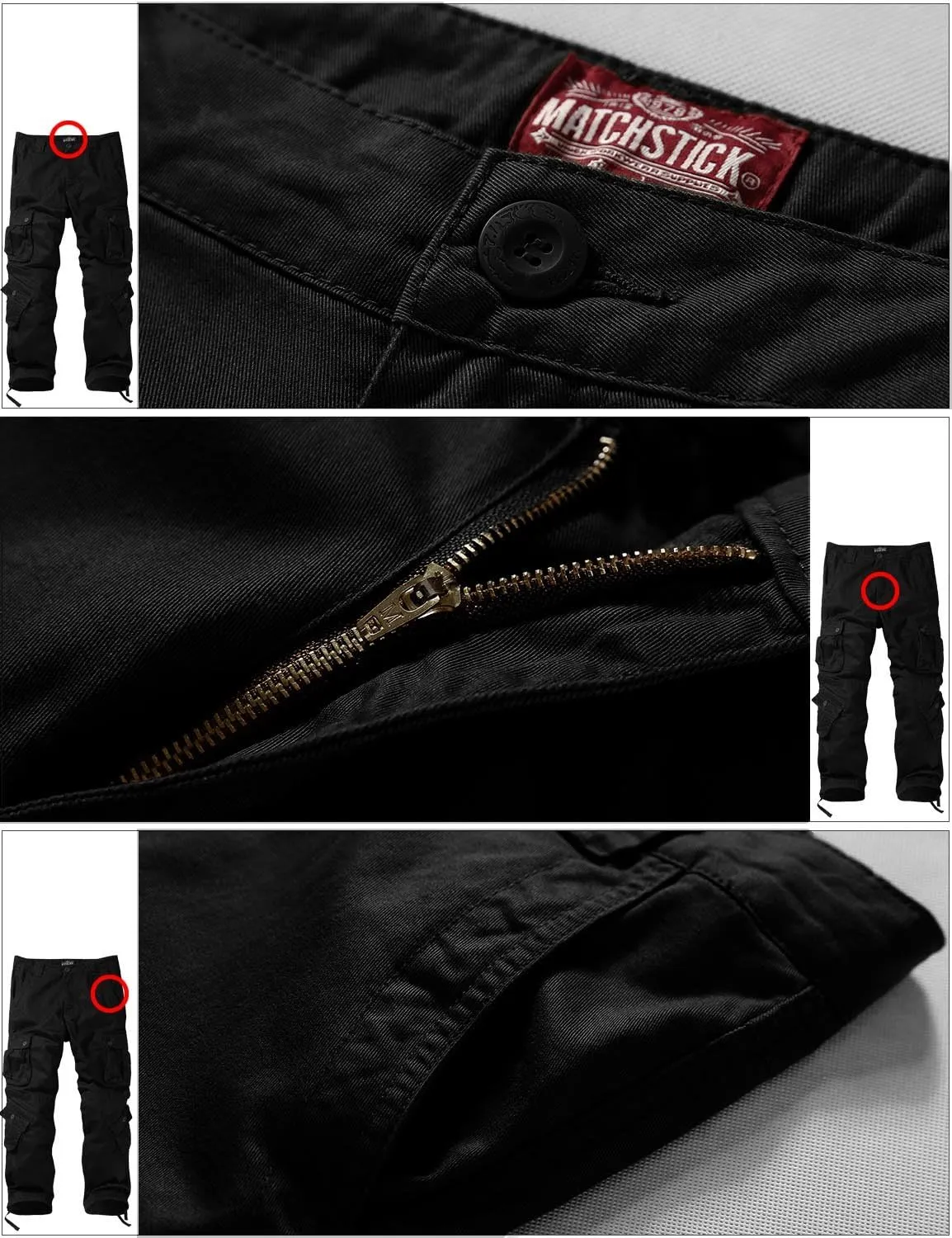 Match Men's Wild Cargo Pants
