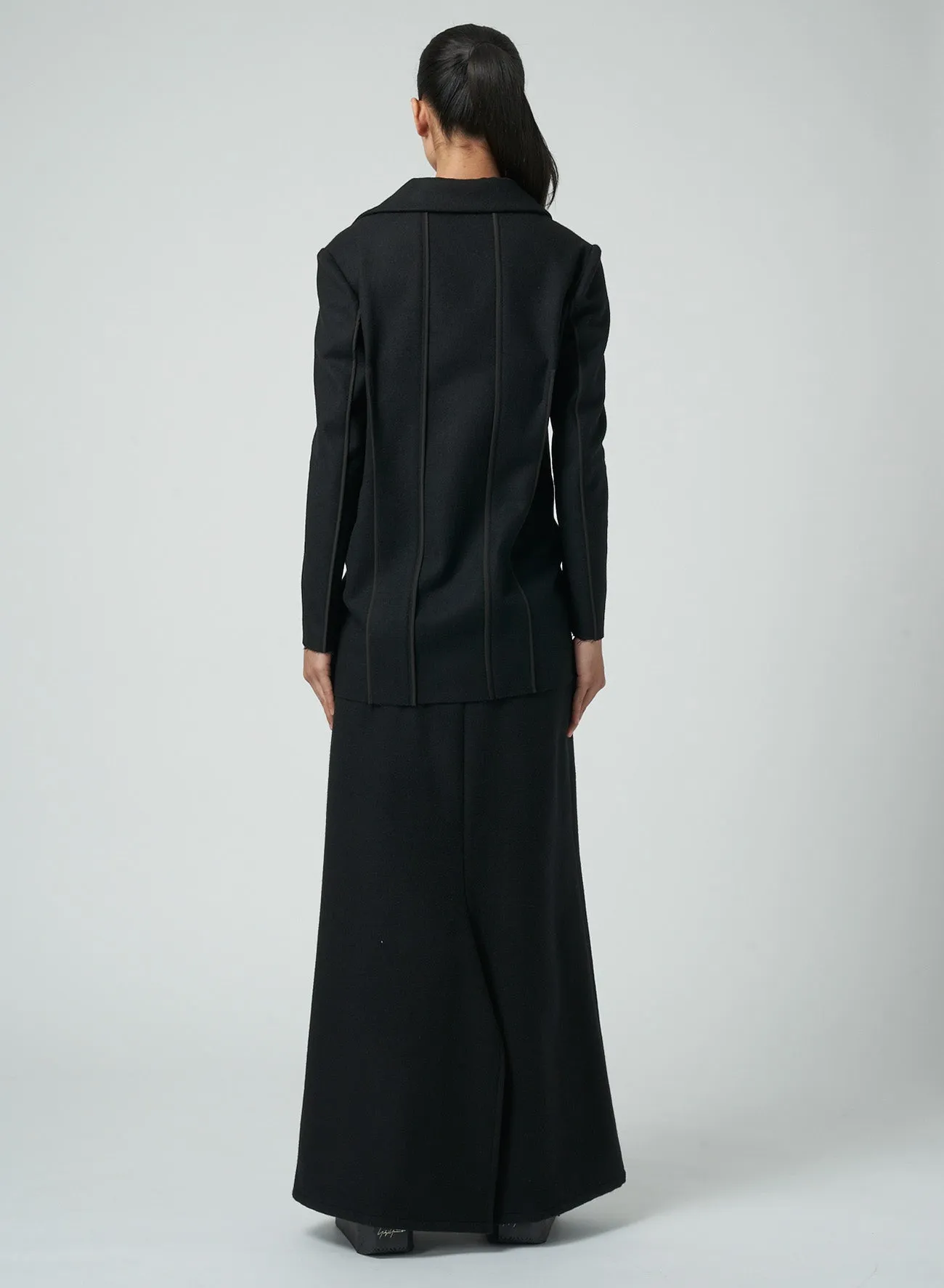 MELTON ZIP JACKET