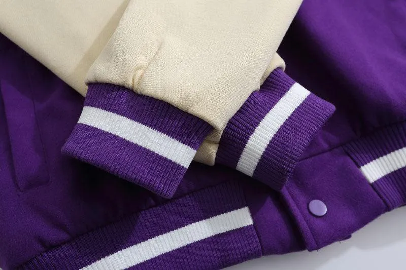 Men Angel Devil Purple Bomber