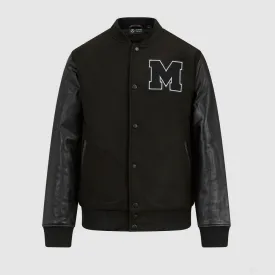 Mercedes Varsity Jacket, Black