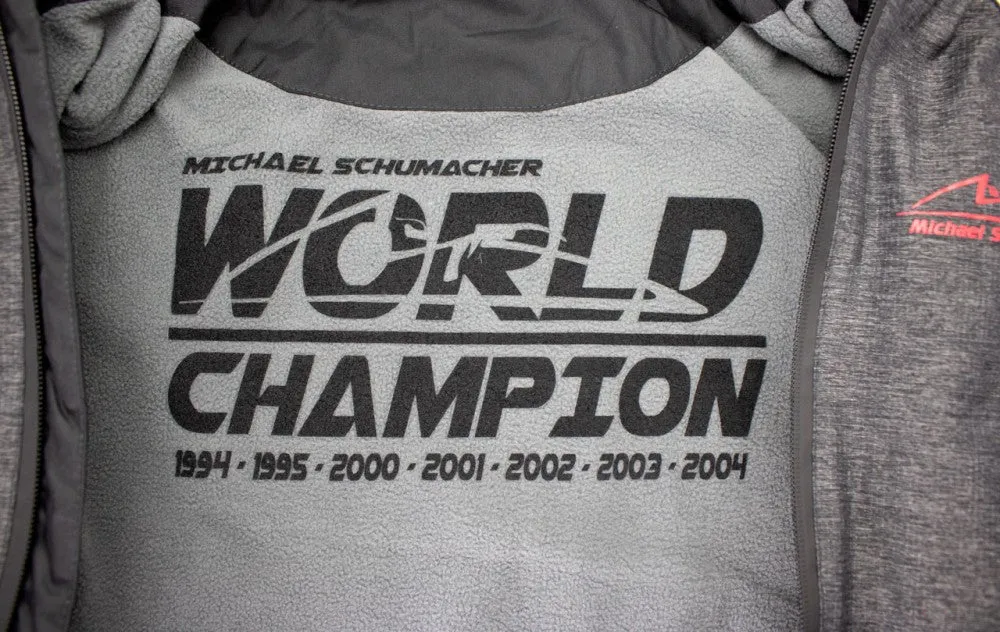 Michael Schumacher Windbreaker, Racing, Grey, 2018