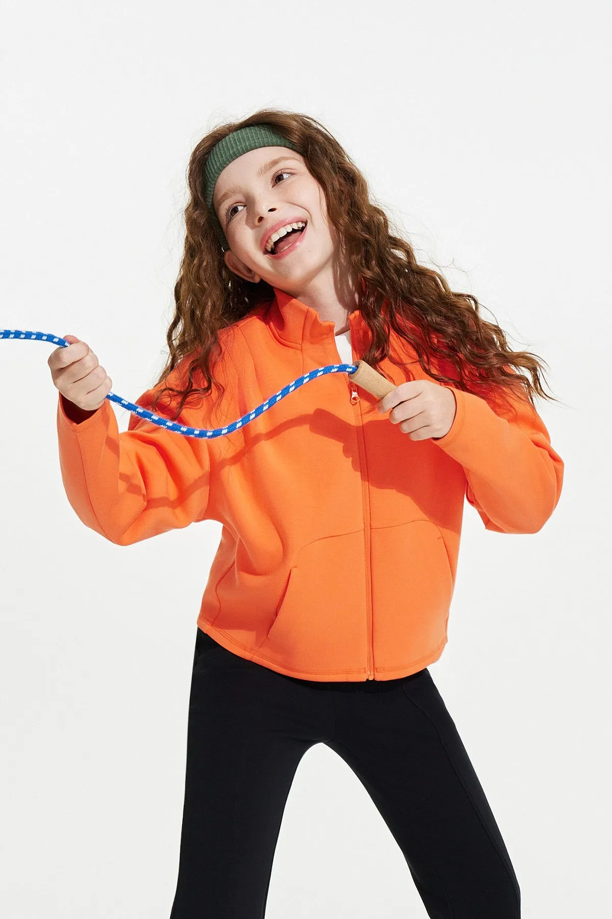 Neoprene Stand Collar Jacket