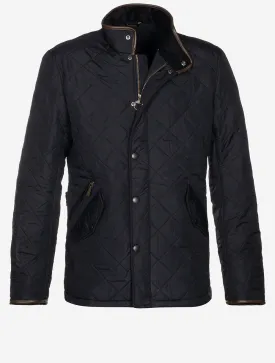 Powell Quilted Jacket Navy