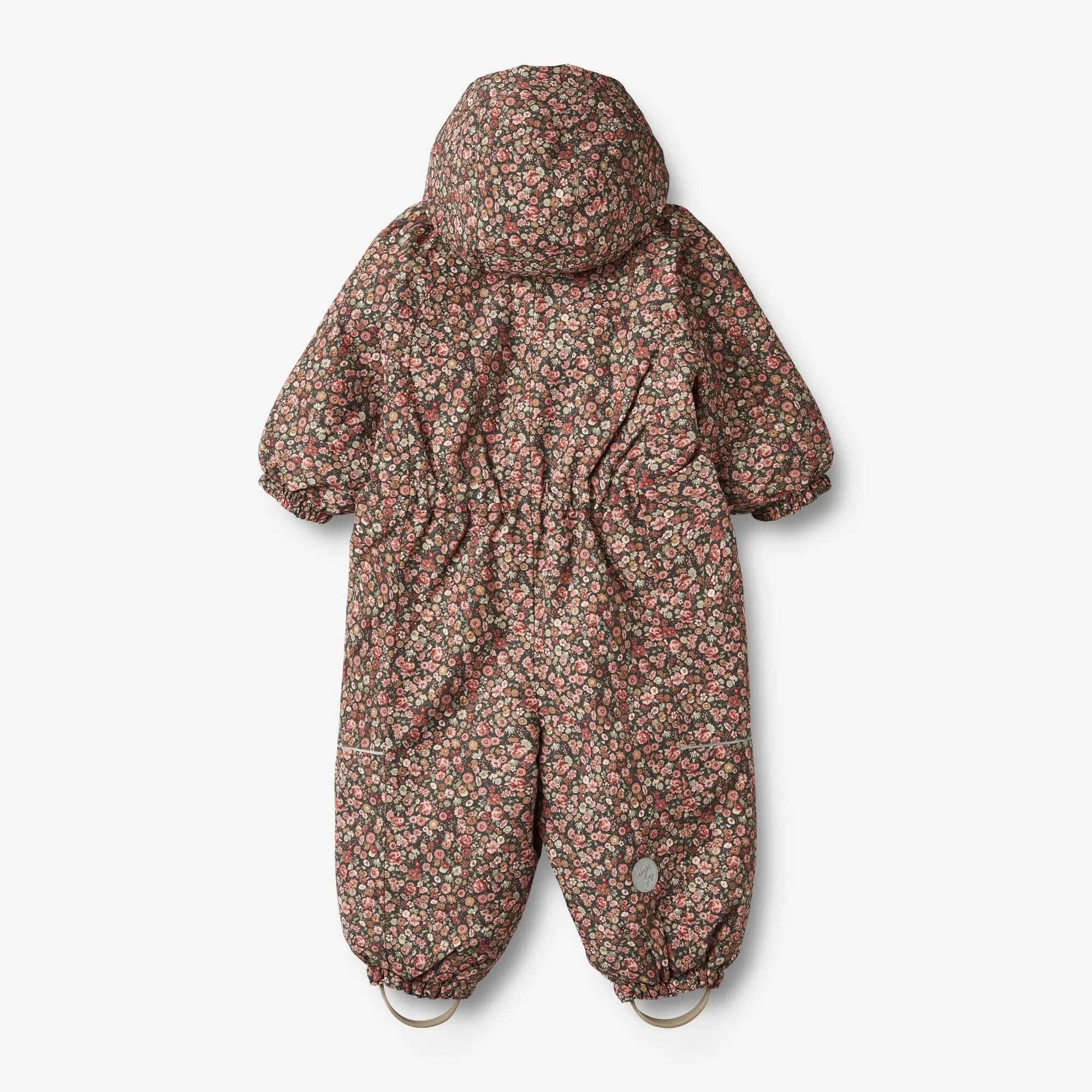 Snowsuit Adi Tech - raven wild flowers