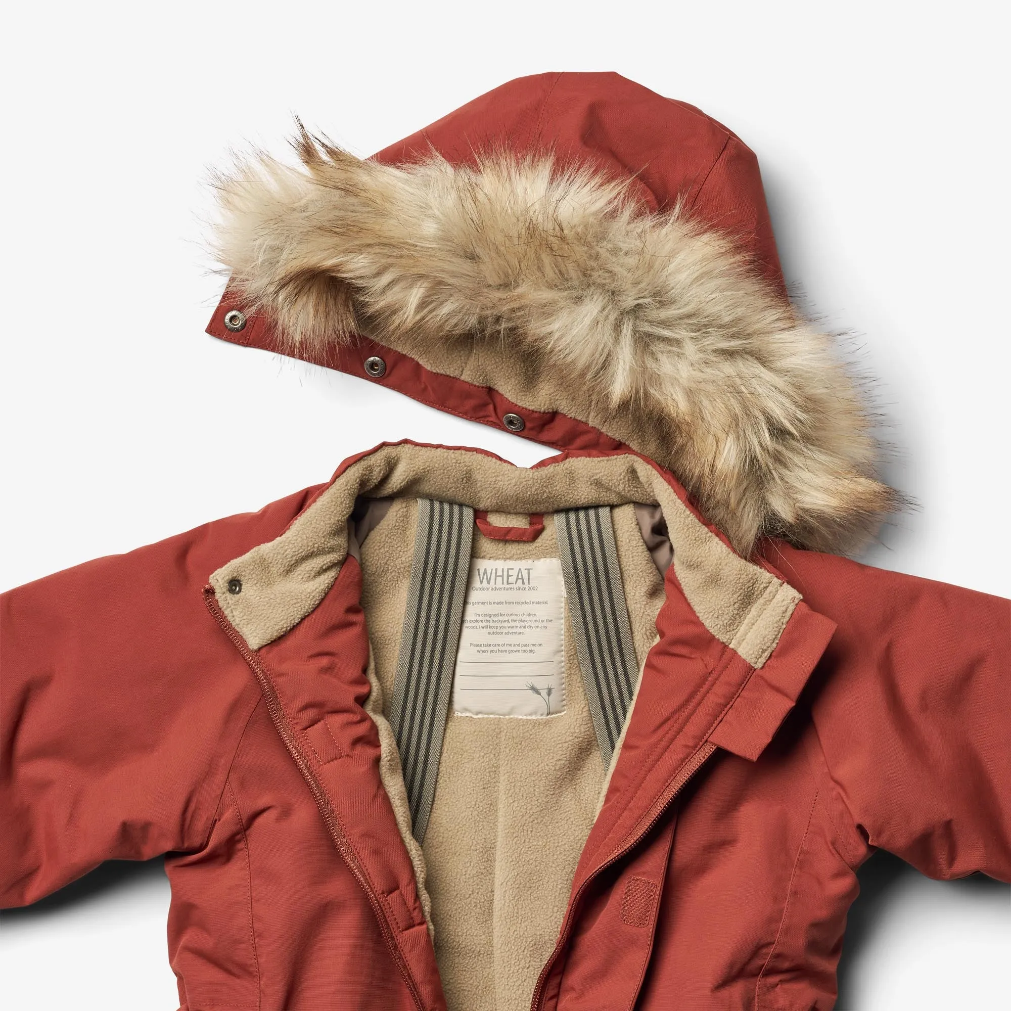 Snowsuit Moe Tech - red
