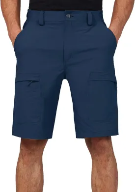 Tactical Cargo Shorts for Men Quick-Dry Lightweight Work Shorts with 7 Pockets,Durable Hiking Outdoor Short
