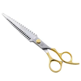 Tauro Pro Line multifunctional - cutting and filing scissors with case, Janita Plunge Perfection line, 19 cm