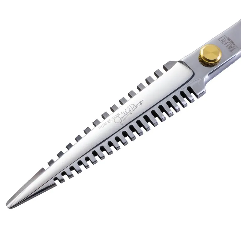 Tauro Pro Line multifunctional - cutting and filing scissors with case, Janita Plunge Perfection line, 19 cm