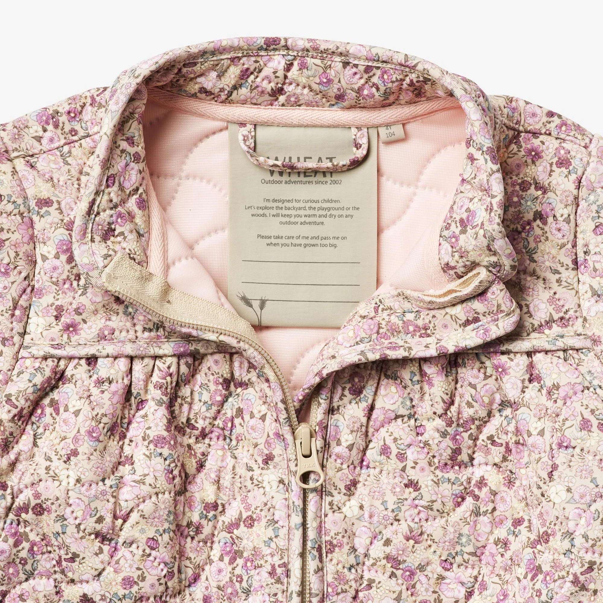 Thermo Jacket Thilde - clam multi flowers