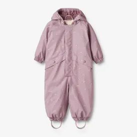 Thermo Rainsuit Aiko | Baby - soft lilac flowers