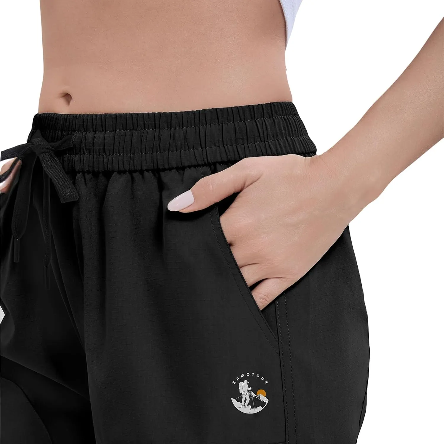 Women's Hiking Pants Quick Dry Lightweight Baggy Cargo Pants, Perfect for Outdoor Sports and Casual Daily Wear