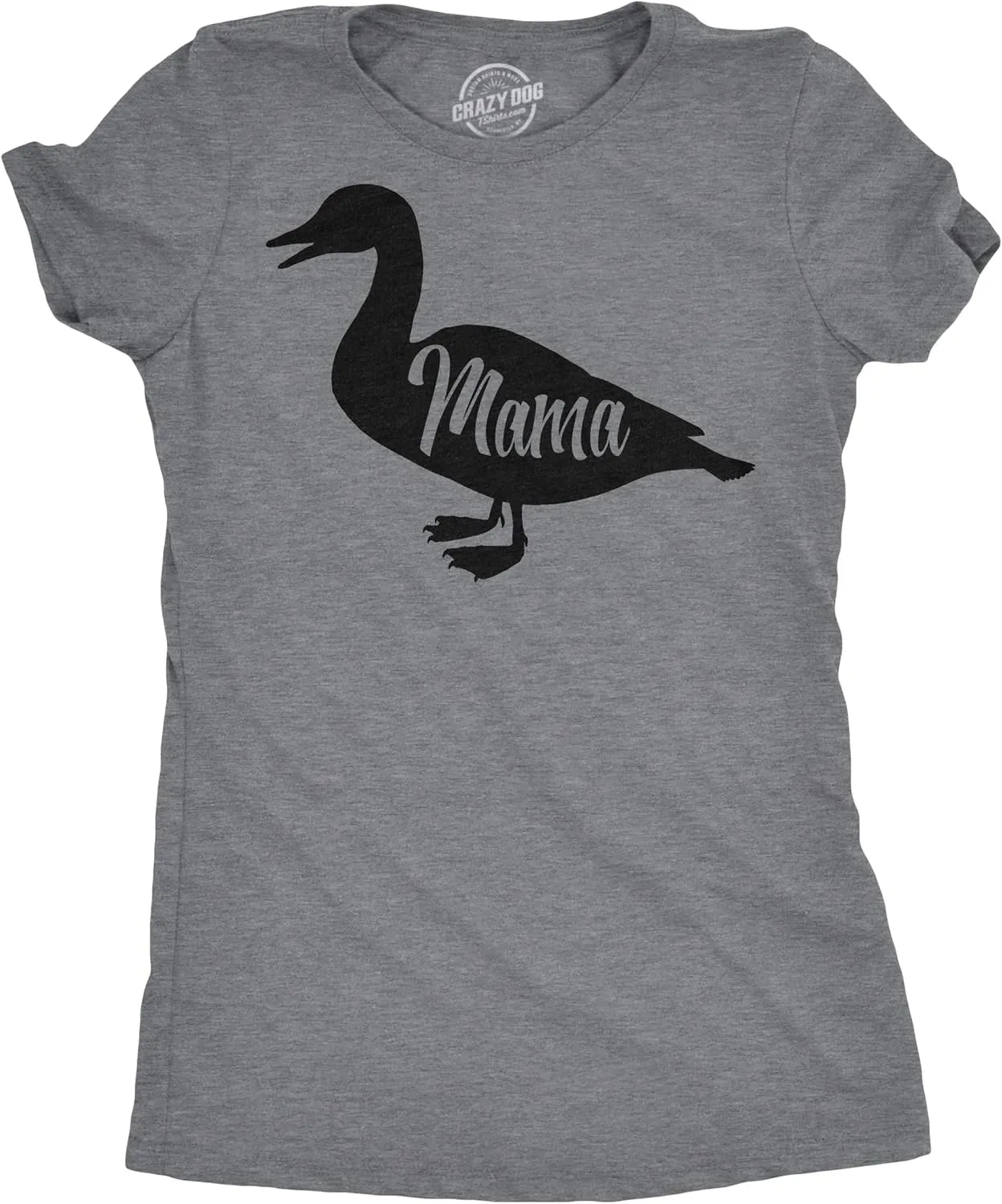 Womens Mama Duck T Shirt Cute Bird mom Gift for Pet Owner or Lover