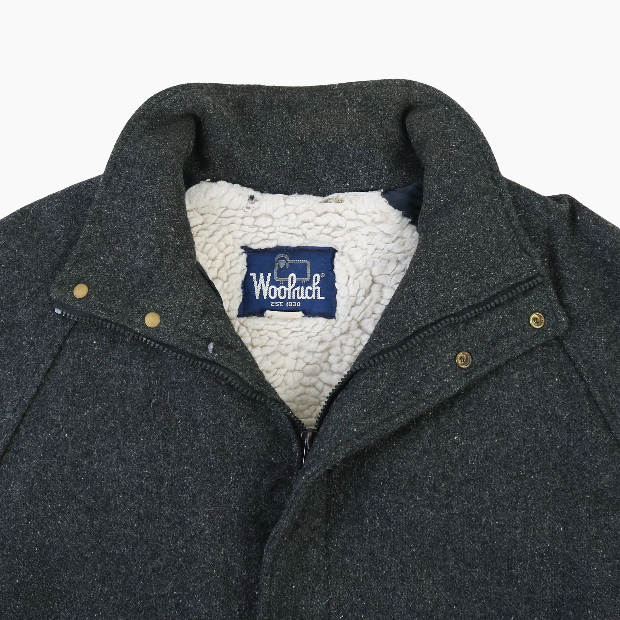 Wool Lined Bomber Jacket