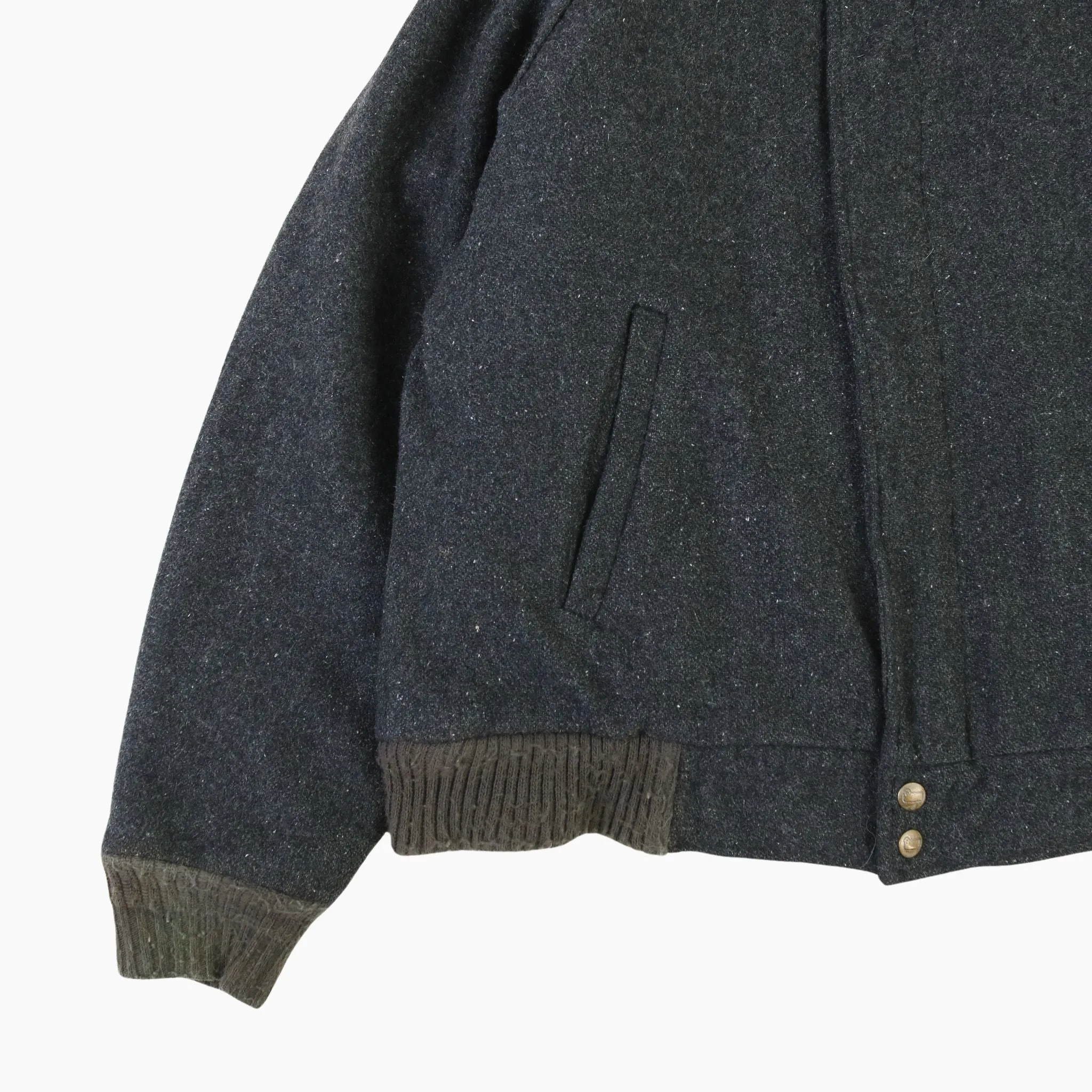 Wool Lined Bomber Jacket